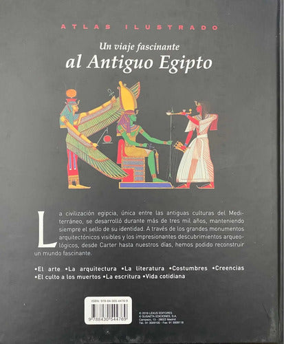 Atlas Ilustrado Antiguo Egipto Arte Historia Civilizacion