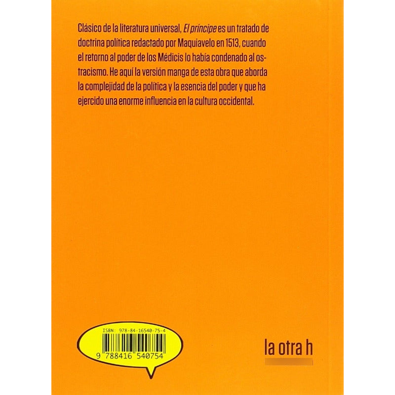 El Principe (el Manga) / Nicolas Maquiavelo