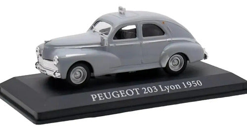 Taxis Del Mundo Escala 1/43 Peugeot 203 Lyon 1950