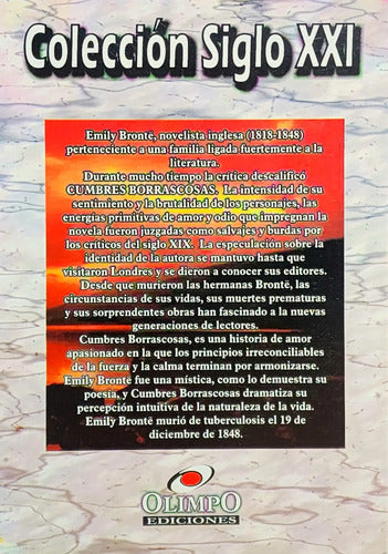 Cumbres Borrascosas / Emily Brontë