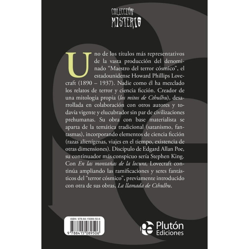 En Las Montañas De La Locura Y Otros Relatos / Lovecraft