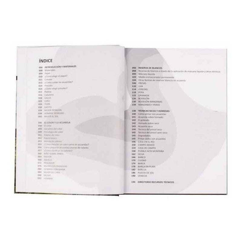 Acuarela Guía Completa De Dibujo Y Pintura (t. Dura) / Lexus