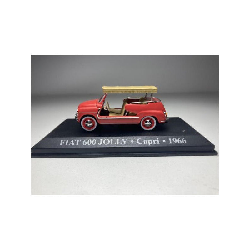 Taxis Del Mundo Escala 1/43 Fiat 600 Jolly Capri 1966