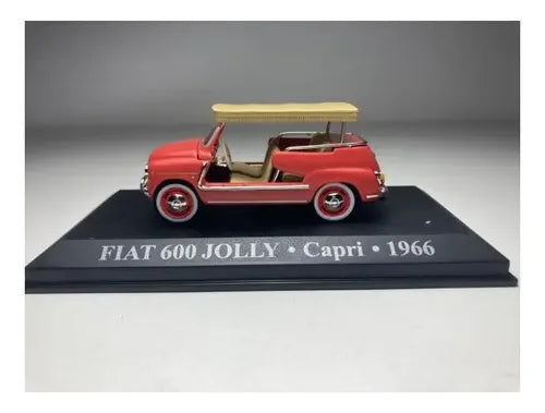 Taxis Del Mundo Escala 1/43 Fiat 600 Jolly Capri 1966