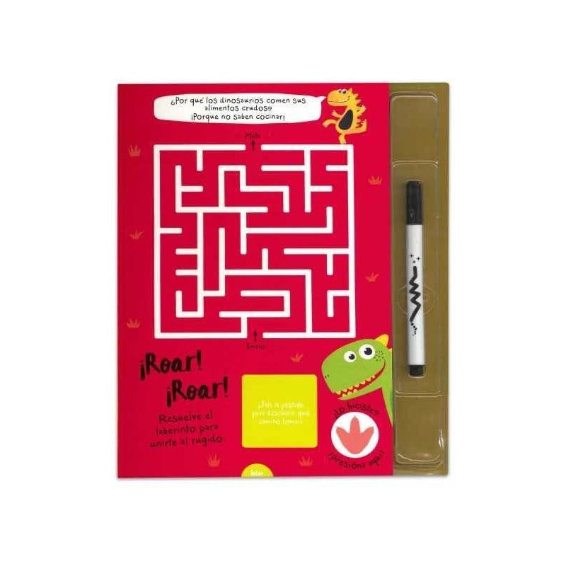 ¡hay Un Dinosaurio En Mi Laberinto + Plumón / Lexus