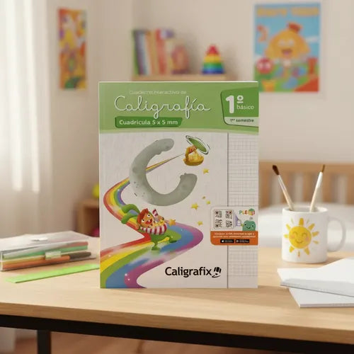 Caligrafia Cuadricula 1 Básico Primer Semestre / Caligrafix