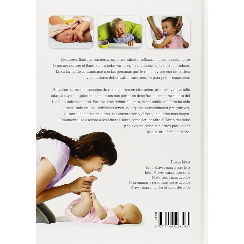 Claves Para Entender El Llanto Del Bebe / José Sanz M.