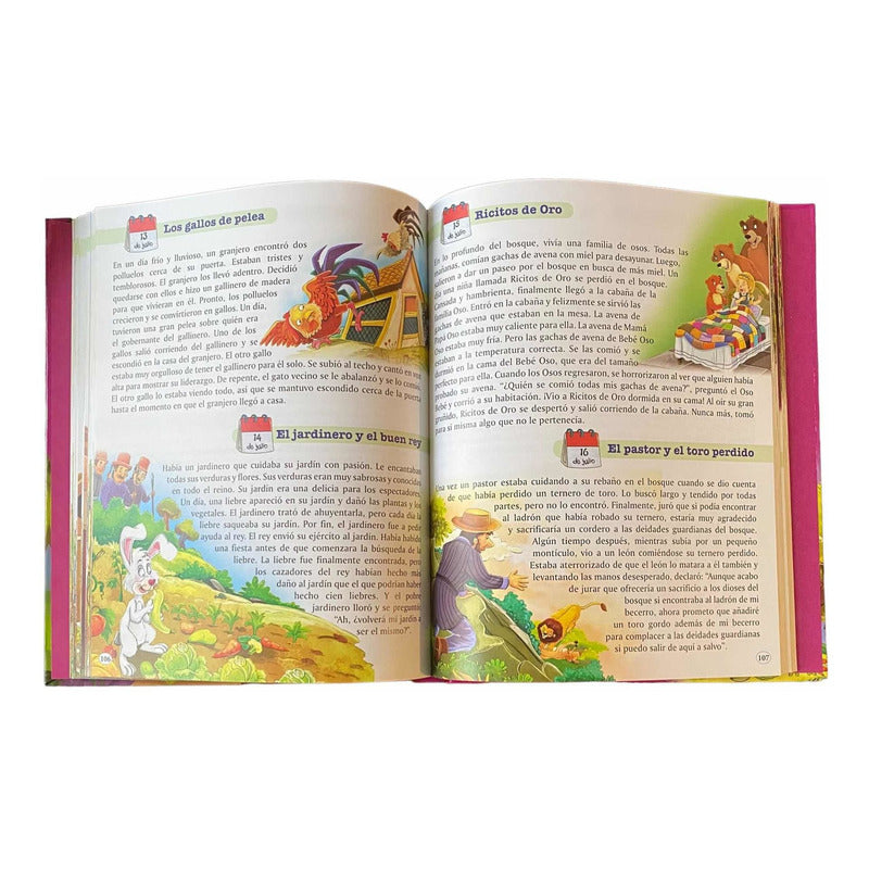 365 Cuentos Magicos (tapa Dura Acolchada) / Pluton