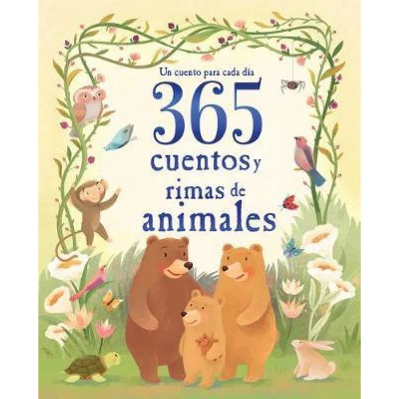 365 Cuentos Y Rimas De Animales (tapa Dura) / Parragon