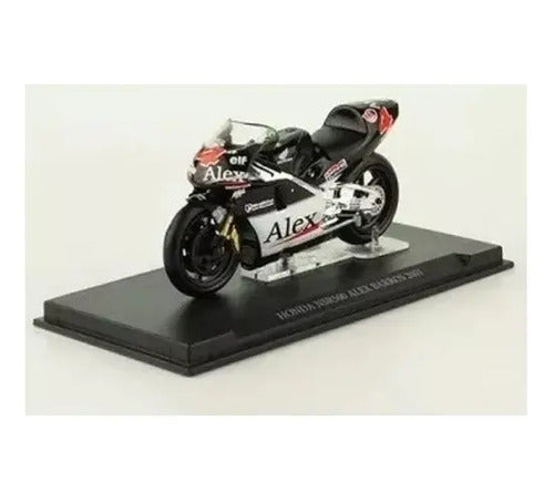 Moto Colección Escala Gp Honda Nsr500 Alex Barros 2001 1/24