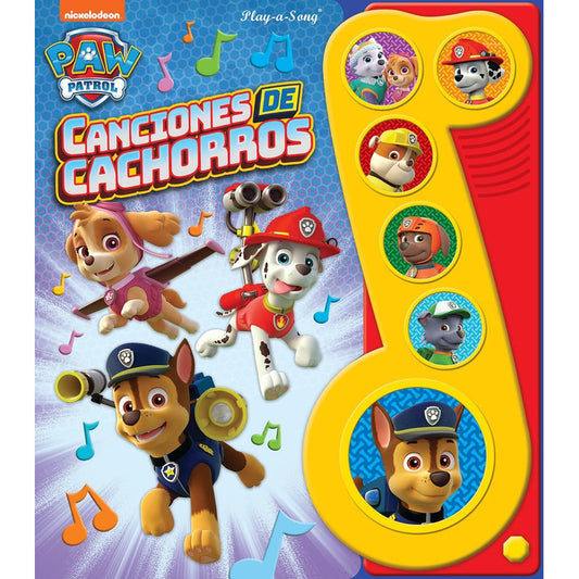 Paw Patrol Canciones De Cachorros (tapa Dura) / Nickelodeon