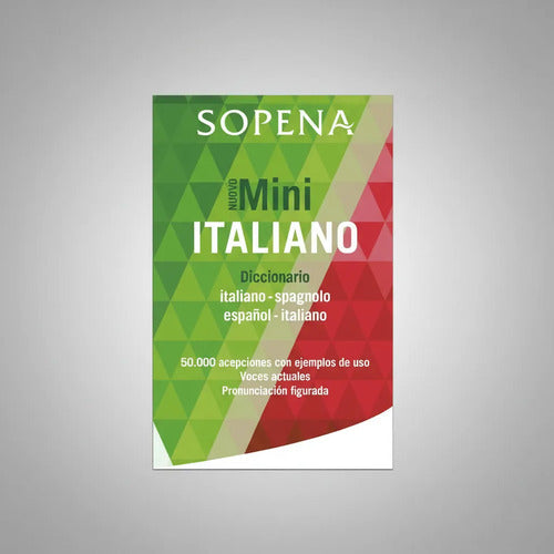 Diccionario Mini Italiano - Español / Sopena