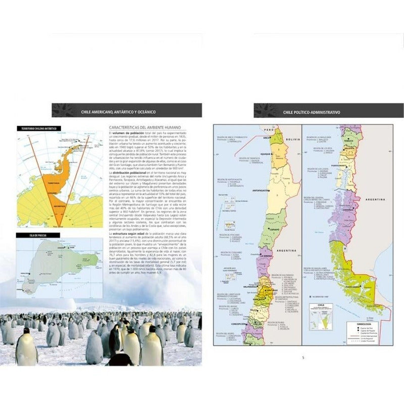 Atlas Universal Y Chile Regionalizado Actualizado / Zig-zag