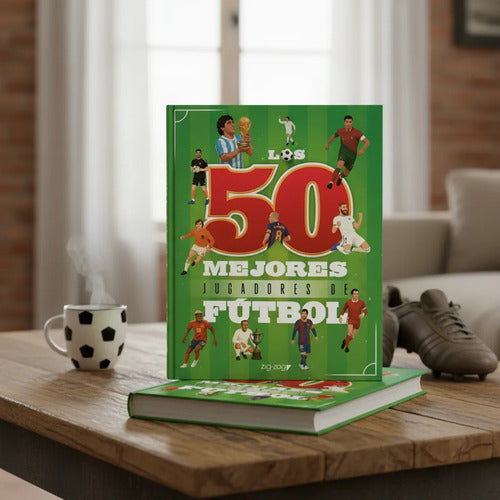 Los 50 Mejores Jugadores De Futbol (tapa Dura) / Zig-zag