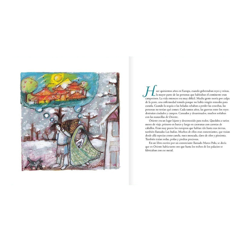 El Viaje De Colón (tapa Dura) / Olaya Sanfuentes Echeverría