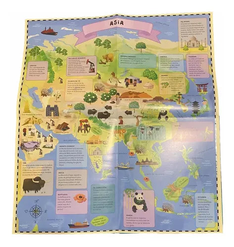 Atlas Del Mundo Para Niños (tapa Dura) / Lexus