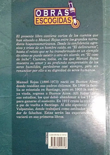 El Delincuente, El Vaso De Leche Y Otros Cuentos / M. Rojas