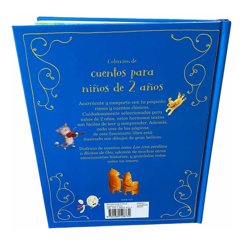 Cuentos Para Niños De 2 Años (tapa Dura)