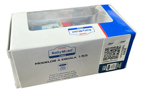 Autos Coleccion Rally Mobil - Ford Fiesta Wrc Escala 1:55