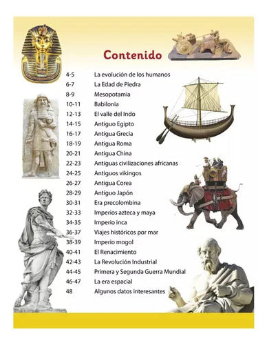 Enciclopedia Ilustrada Para Niños Historia Del Mundo / Lexus