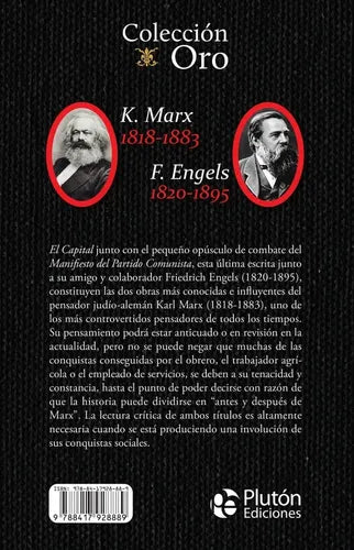 Manifiesto Partido Comunista & El Capital / Marx Y Engels