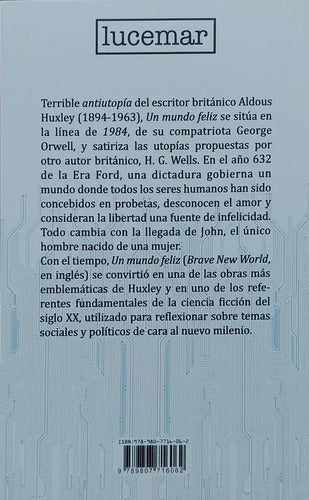 Un Mundo Feliz / Aldous Huxley