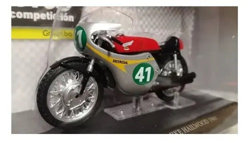 Moto Colección Escala Gp Honda Rc162 Mike Hailwood 1961 1/24