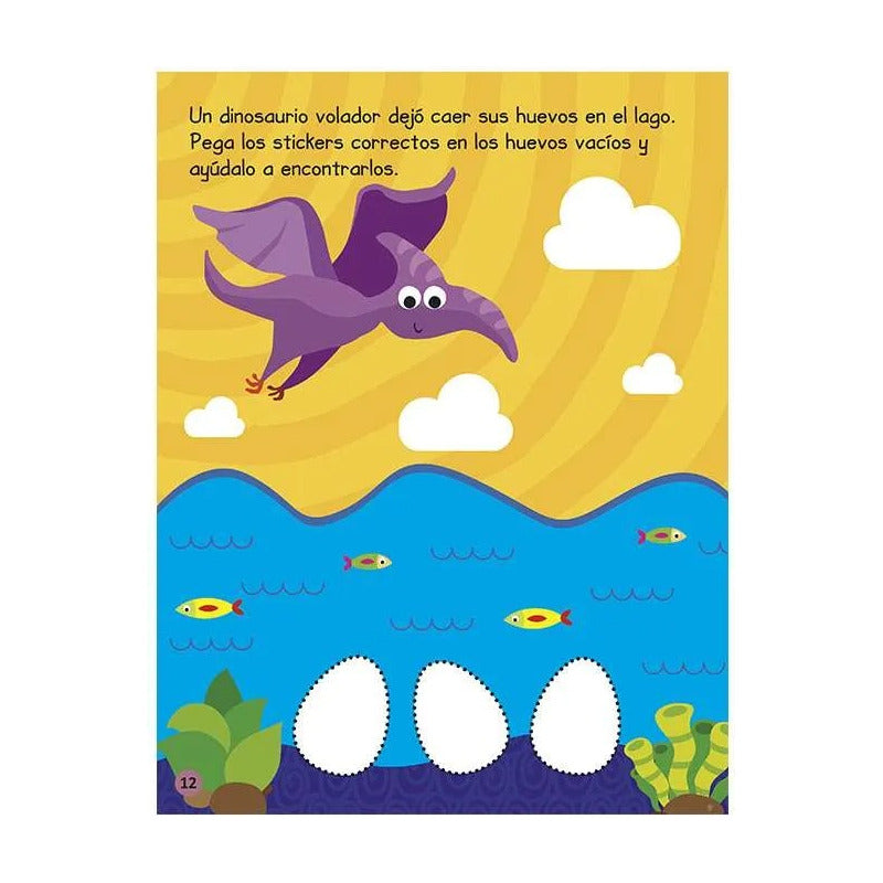 Dinosaurios Mi Libro De Actividades Con Stickers / Lexus