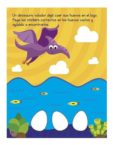 Dinosaurios Mi Libro De Actividades Con Stickers / Lexus