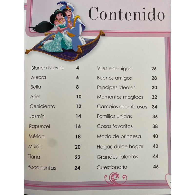 Mi Gran Libro De Disney Princesas (tapa Dura)