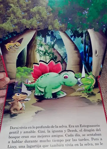 Dorsi El Estegosaurio Con Dos Cerebros (pop Up Tapa Dura)