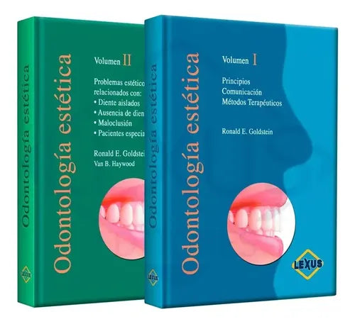 Odontología Estética (2 Tomos Tapa Dura) / Goldstein