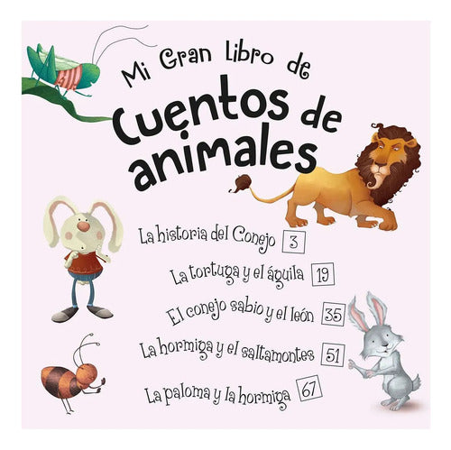Mi Gran Libro De Cuentos De Animales (tapa Dura) / Lexus