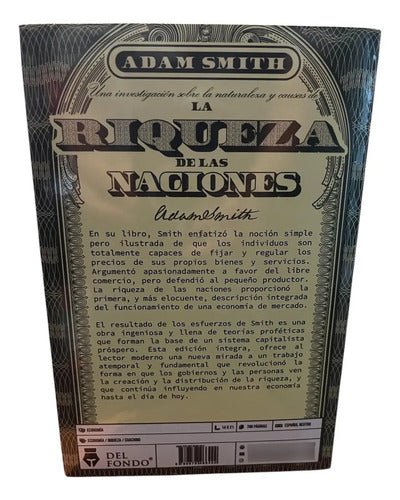 La Riqueza De Las Naciones / Adam Smith