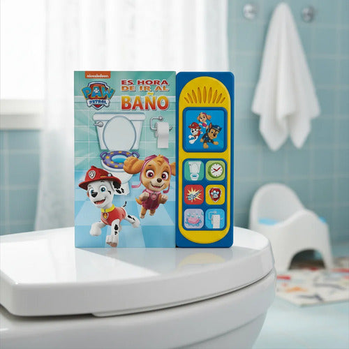 Paw Patrol Es Hora De Ir Al Baño Con 7 Sonidos (tapa Dura)