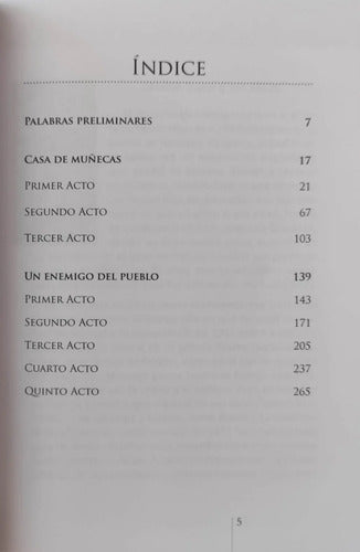 Casa De Muñecas & Un Enemigo Del Pueblo / Henrik Ibsen
