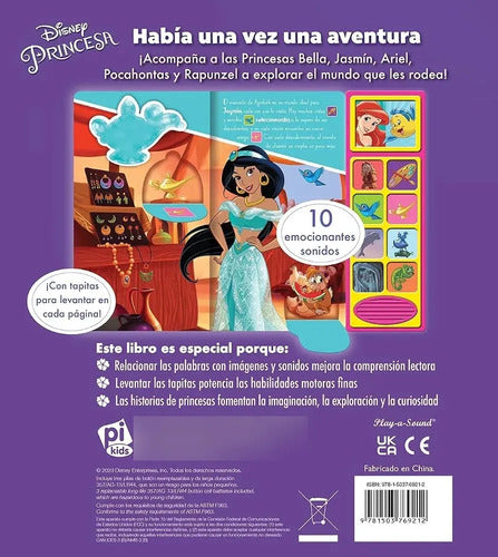 Levanta Y Escucha Princesas Sonidos (tapa Dura) / Disney