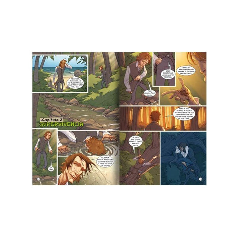 Robinson Crusoe (novela Grafica) / Daniel Defoe