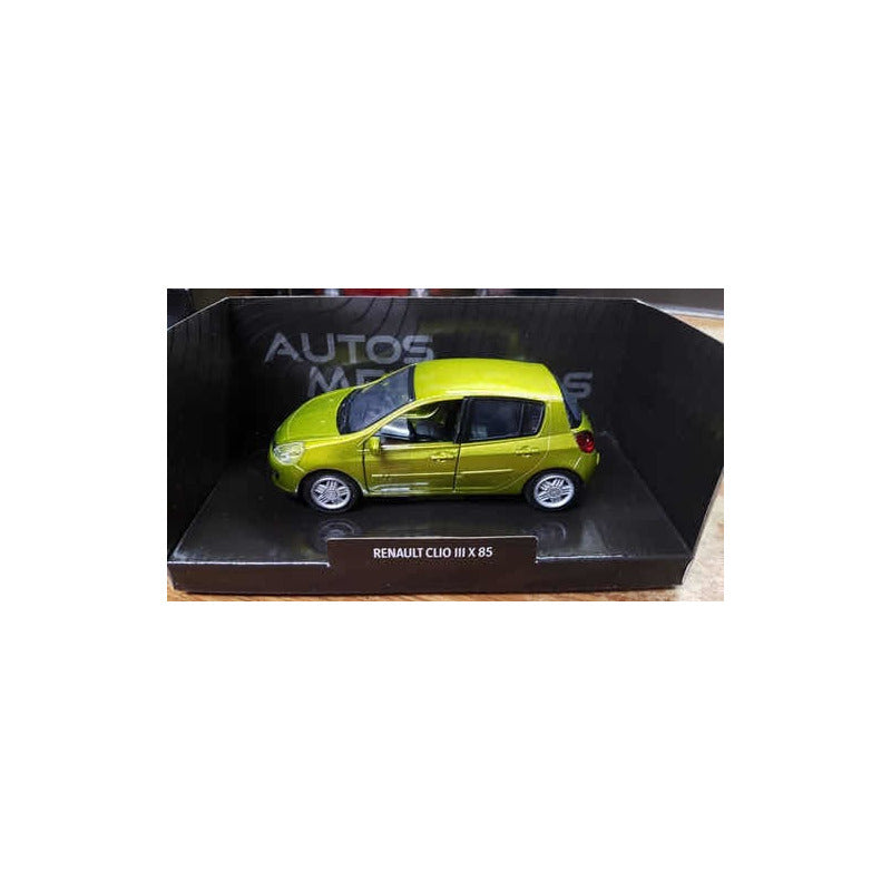Auto De Colección Métalico Escala 1:32 Renault Clio Iii X 85 Verde