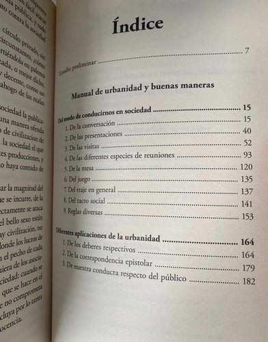 Manual De Urbanidad Y Buenas Maneras / Manuel Carreño
