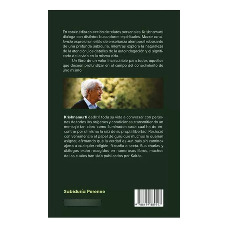 Mente En Silencio / Jiddu Krishnamurti
