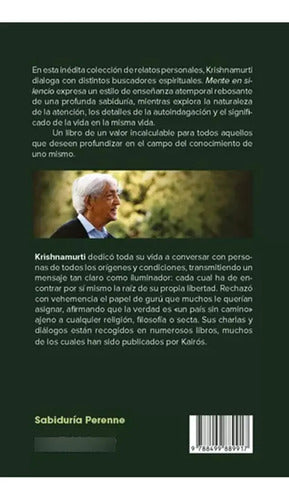 Mente En Silencio / Jiddu Krishnamurti