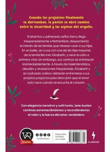 Orgullo Y Prejuicio / Jane Austen