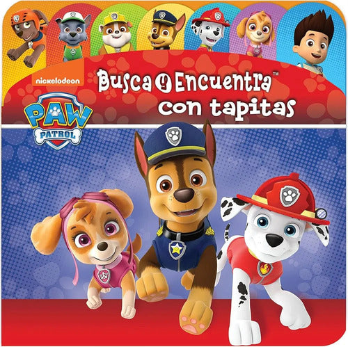 Paw Patrol Busca Y Encuentra Con Tapitas / Nickelodeon