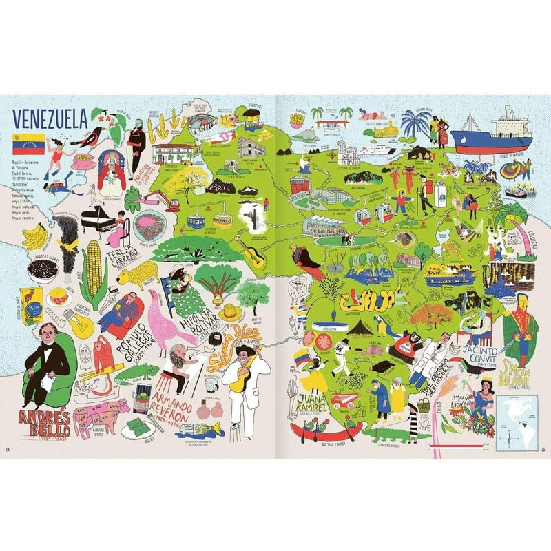 Atlas Americano (tapa Dura) / Amanuta