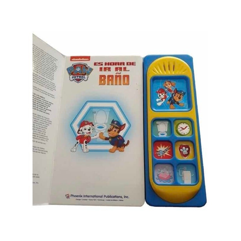 Paw Patrol Es Hora De Ir Al Baño Con 7 Sonidos (tapa Dura)