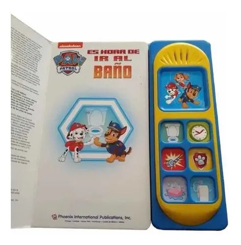 Paw Patrol Es Hora De Ir Al Baño Con 7 Sonidos (tapa Dura)