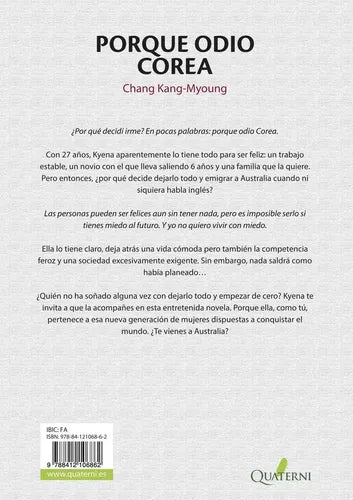 Porque Odio Corea / Chang Kang-myoung
