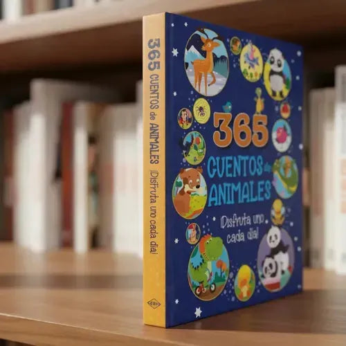 365 Cuentos De Animales (tapa Dura) / Lexus