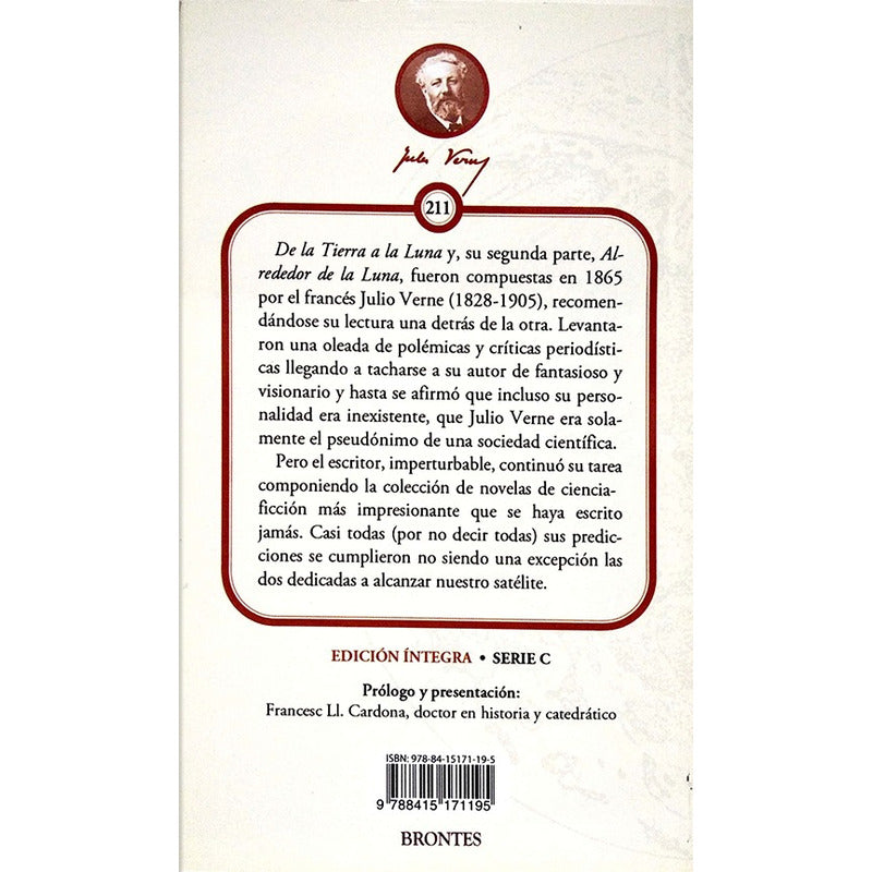 De La Tierra A La Luna / Julio Verne